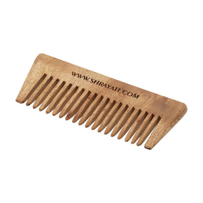 Shrayati Neem Wood Shower Comb, Pack of 1