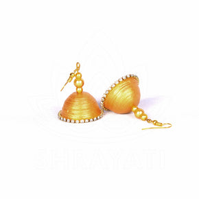 Shrayati Paper Jewellery Earings D24, Set of 2 Pcs.